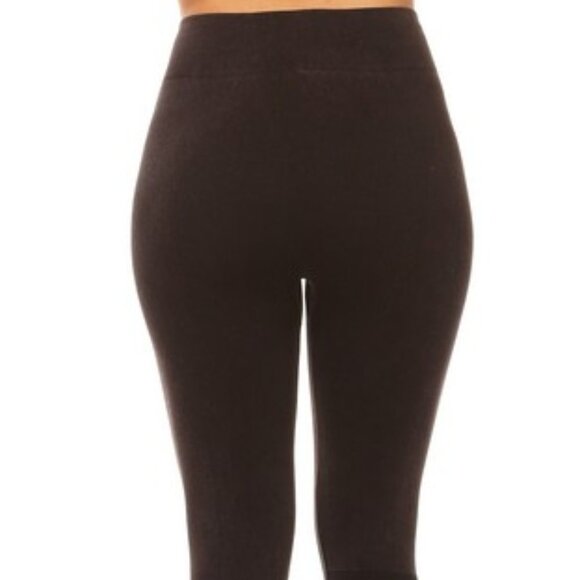 Moto Texture Detailed Seamless Tights - Picture 2 of 5